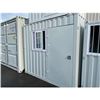 Image 1 : BRAND NEW 9' STORAGE CONTAINER MOBILE OFFICE 1 DOOR & 1 WINDOW