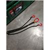 Image 2 : GREATBEAR 5/16" 7FT G80 DOUBLE CHAIN SLING