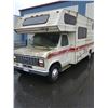 Image 1 : 1988 JAMBOREE MOTORHOME, 26', FORD CHASIS, VIN # 1FDKE30G5JHA04648, STARTS WITH A BOOST, DIRTY, HAS