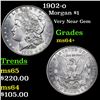 Image 1 : 1902-o Morgan Dollar $1 Grades Choice+ Unc