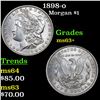 Image 1 : 1898-o Morgan Dollar $1 Grades Select+ Unc