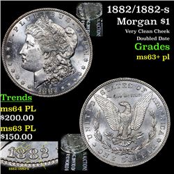 1882/1882-s Morgan Dollar $1 Grades Select Unc+ PL