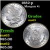 Image 1 : 1882-p Morgan Dollar $1 Grades Select Unc