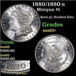 1880/1880-s Morgan Dollar $1 Grades GEM+ Unc