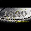 Image 4 : 1880/1880-s Morgan Dollar $1 Grades GEM+ Unc
