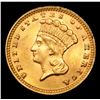 Image 2 : ***Auction Highlight*** 1888 Gold Dollar $1 Graded Choice+ Unc By USCG (fc)