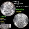 Image 1 : 1883-p Morgan Dollar $1 Grades Select+ Unc