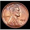 Image 2 : 1913-p Lincoln Cent 1c Grades Select+ Unc RB