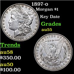 1897-o Morgan Dollar $1 Grades Choice AU