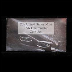 1996 US Mint Set With Special Dime Mint Set Grades