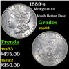 Image 1 : 1889-s Morgan Dollar $1 Grades Select Unc