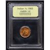 Image 4 : ***Auction Highlight*** 1865 Indian Cent 1c Graded Choice+ Unc RD By USCG (fc)