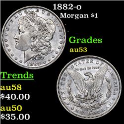1882-o Morgan Dollar $1 Grades Select AU