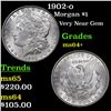 Image 1 : 1902-o Morgan Dollar $1 Grades Choice+ Unc