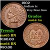 Image 1 : 1902 Indian Cent 1c Grades Choice+ Unc BN