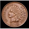 Image 2 : 1902 Indian Cent 1c Grades Choice+ Unc BN