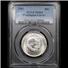 Image 2 : PCGS 1954-d Wash/Car Old Commem Half Dollar 50c Graded ms65 By PCGS