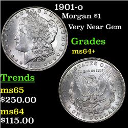 1901-o Morgan Dollar $1 Grades Choice+ Unc