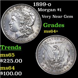 1899-o Morgan Dollar $1 Grades Choice+ Unc