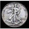 Image 2 : 1947-p Walking Liberty Half Dollar 50c Grades Select AU