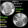 Image 1 : 1885-o Morgan Dollar $1 Grades Select+ Unc