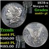 Image 1 : 1878-s Morgan Dollar $1 Grades Select Unc+ PL