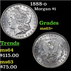 1888-o Morgan Dollar $1 Grades Select+ Unc