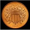 Image 2 : ***Auction Highlight*** 1864/1864 Two Cent Piece 2c Graded Select+ Unc RD By USCG (fc)