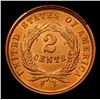 Image 3 : ***Auction Highlight*** 1864/1864 Two Cent Piece 2c Graded Select+ Unc RD By USCG (fc)