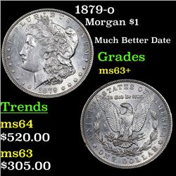 1879-o Morgan Dollar $1 Grades Select+ Unc