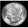 Image 2 : * Highlight Of Entire Acution* 1890-p Mint Error Struck Thru Cheek Morgan $1 Graded GEM+ Unc By USCG