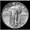 Image 2 : 1929-d Standing Liberty Quarter 25c Grades Choice AU/BU Slider