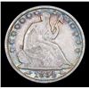 Image 2 : 1854-o Seated Half Dollar 50c Grades xf