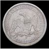 Image 3 : 1854-o Seated Half Dollar 50c Grades xf