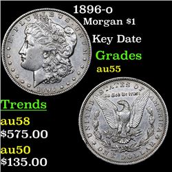 1896-o Morgan Dollar $1 Grades Choice AU