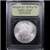 Image 4 : ***Auction Highlight*** 1878-p 7tf Morgan Dollar $1 Graded Select Unc+ DMPL By USCG (fc)