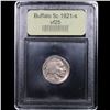 Image 4 : ***Auction Highlight*** 1921-s Buffalo Nickel 5c Graded vf+ By USCG (fc)