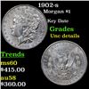 Image 1 : 1902-s Morgan Dollar $1 Grades Unc Details