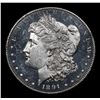 Image 2 : ***Auction Highlight*** 1891-s Morgan Dollar $1 Graded Select Unc+ DMPL By USCG (fc)