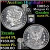 Image 1 : 1882-o/s Top 100 Morgan Dollar $1 Grades Choice AU/BU Slider