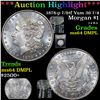 Image 1 : ***Auction Highlight*** 1878-p 7/8tf Vam 36 7/4 Morgan Dollar $1 Graded Choice Unc DMPL By USCG (fc)