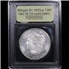 Image 4 : ***Auction Highlight*** 1878-p 7/8tf Vam 36 7/4 Morgan Dollar $1 Graded Choice Unc DMPL By USCG (fc)