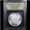 Image 4 : ***Auction Highlight*** 1886-p Morgan Dollar $1 Graded Choice Unc DMPL By USCG (fc)