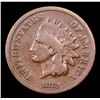 Image 2 : 1872 Indian Cent 1c Grades f+