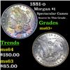 Image 1 : 1881-o Morgan Dollar $1 Grades Select+ Unc