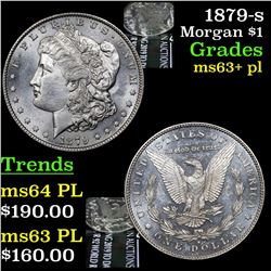 1879-s Morgan Dollar $1 Grades Select Unc+ PL