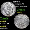 Image 1 : 1898-o Morgan Dollar $1 Grades Choice+ Unc