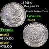 Image 1 : 1890-o Morgan Dollar $1 Grades Select Unc