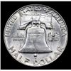 Image 3 : 1953-d Franklin Half Dollar 50c Grades Choice Unc+ FBL