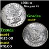 Image 1 : 1901-o Morgan Dollar $1 Grades Select+ Unc